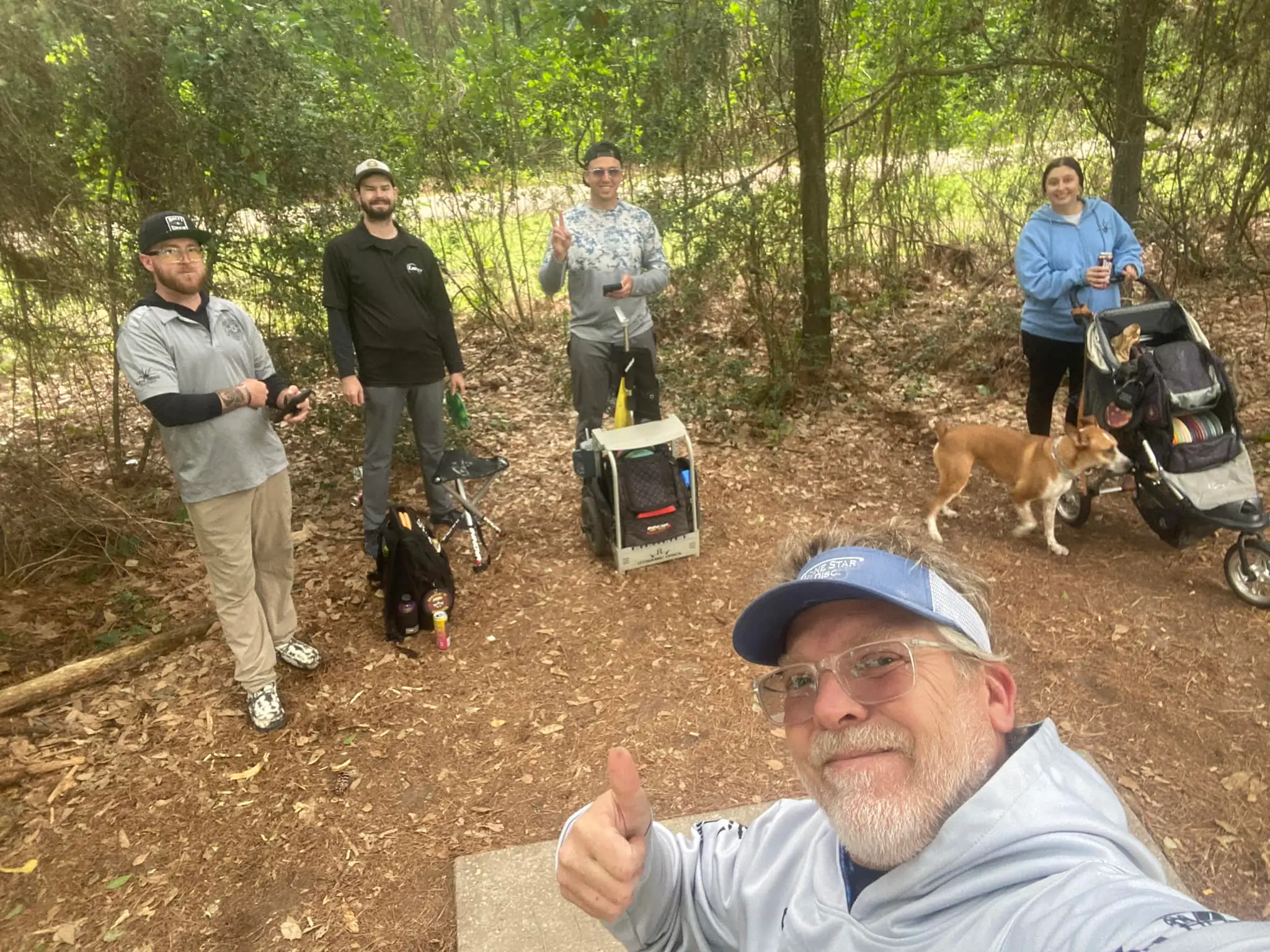 disc golf with Billy Ried